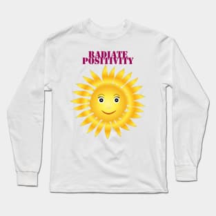 Radiate Positivity Long Sleeve T-Shirt